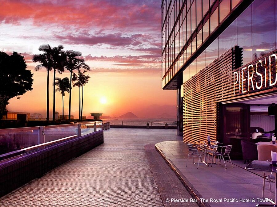 The Royal Pacific Hotel & Towers Hong Kong Exterior foto